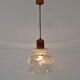 Mid-century Glass Pendant,1970's.