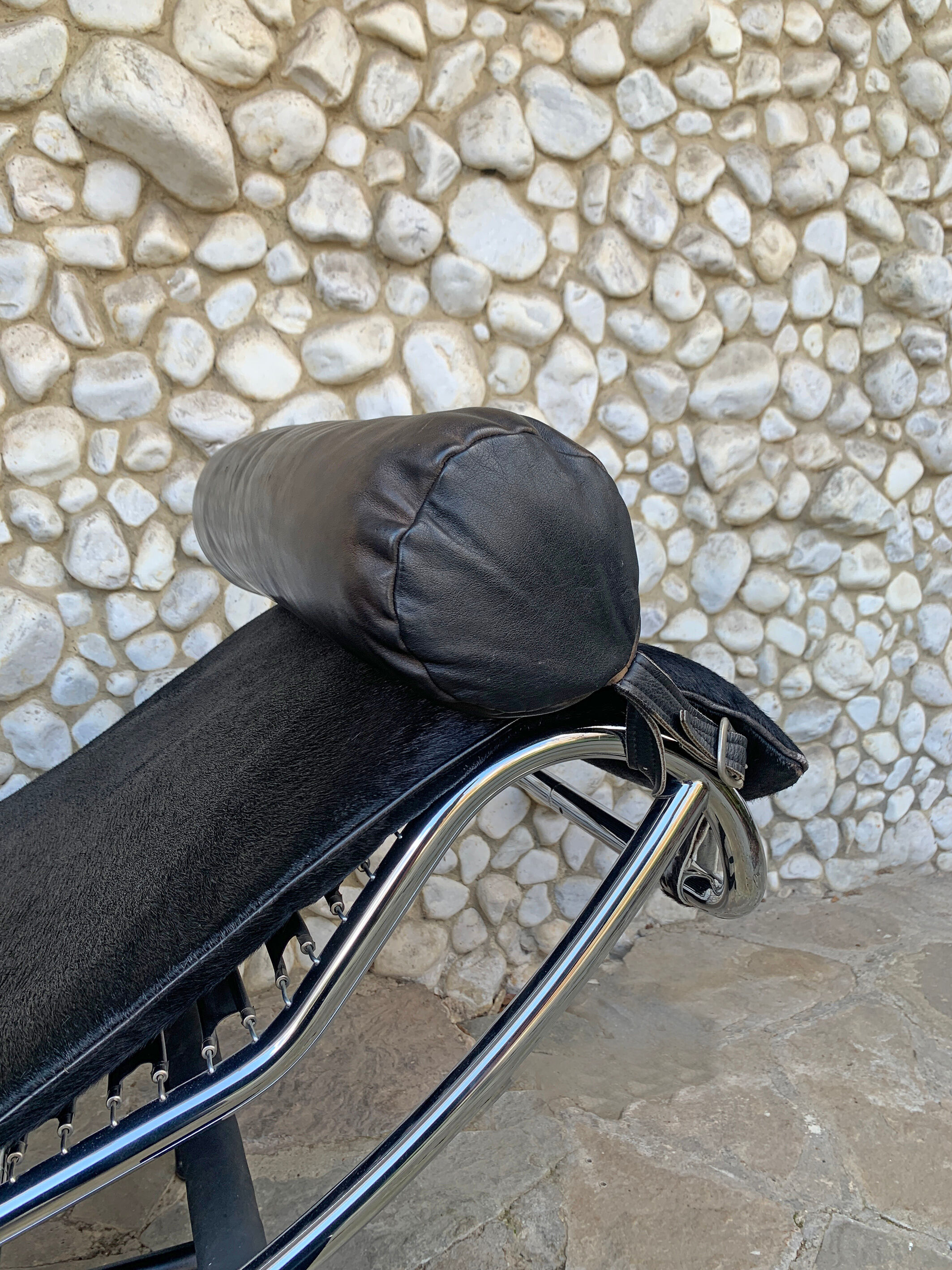 Deck chair LC4 Cassina vintage Nr 1153 1960 Charlotte Perriand, Le Corbusier and Pierre Jeanneret