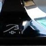 BOX OF 6 HARCOURT BLACK CRYSTAL GLASSES BY BACCARAT FROM STARK