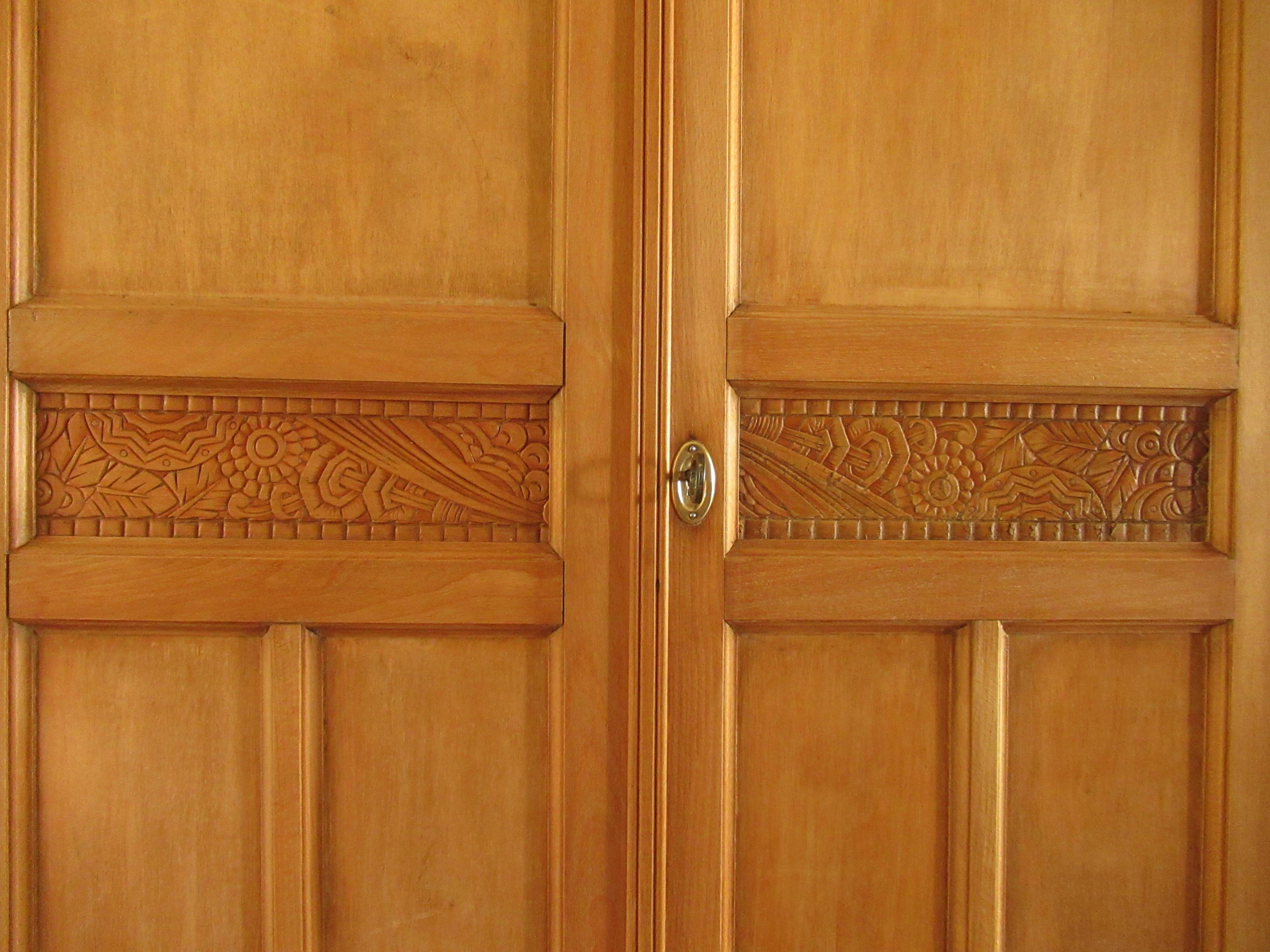 Parisian Art Deco wardrobe.