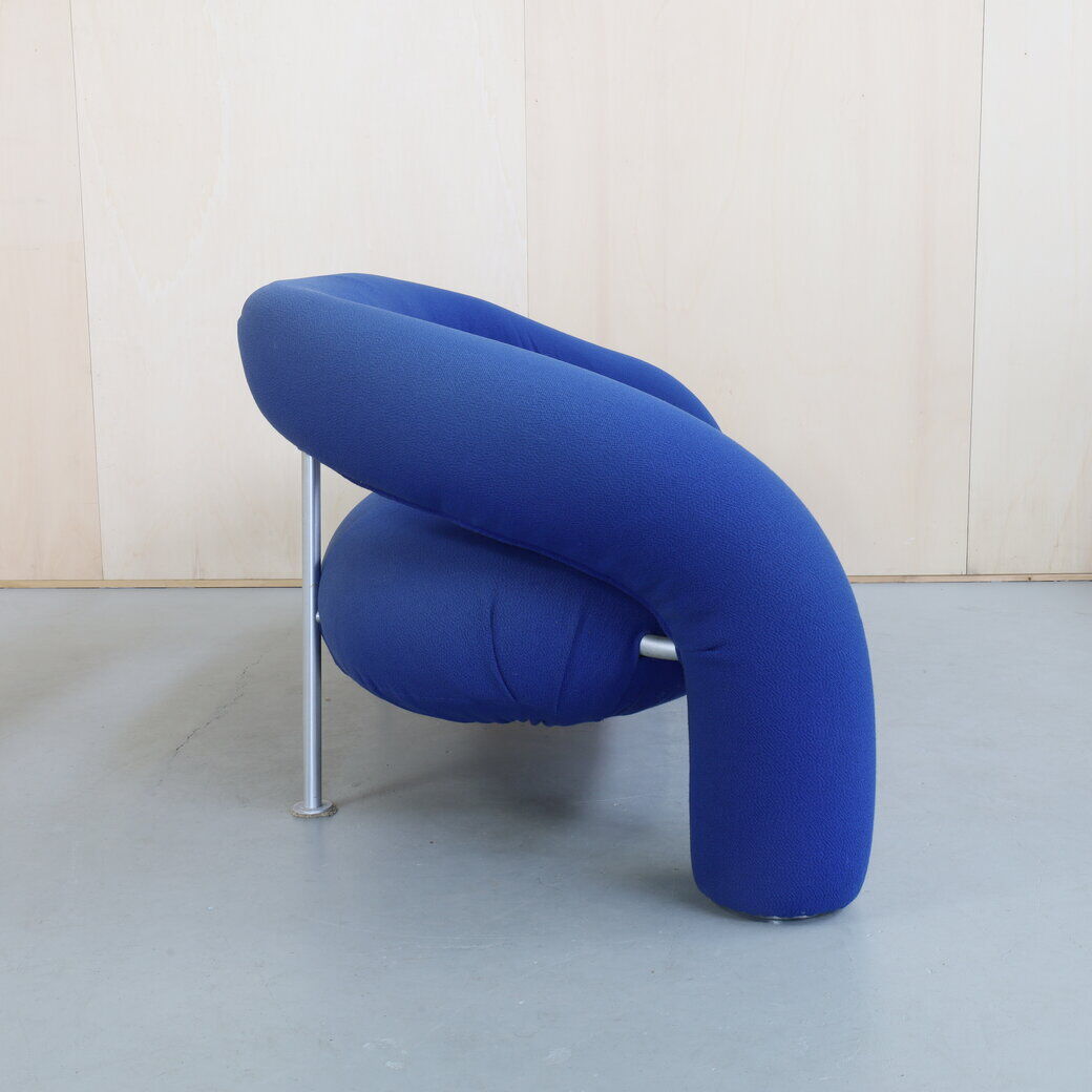 Rare Postmodern Sofa “Tube” by Carlo Bartoli for Rossi di Albizzate, 1990s