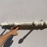 White wooden coat rack / coat hook