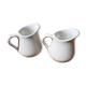 2 vintage milk jugs
