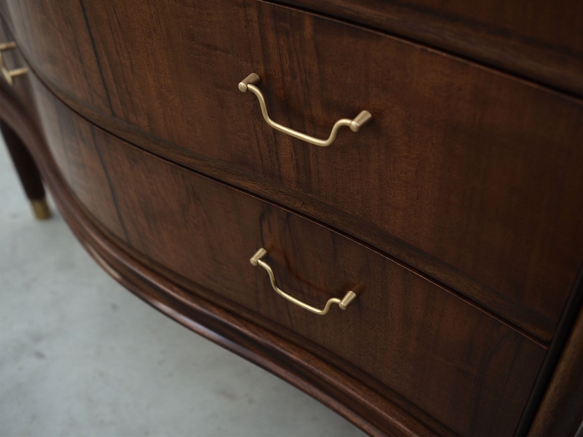 Walnut secretary, Danish design, 60's, production: Denmark