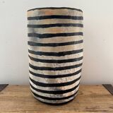 Sejnane Striped Vase