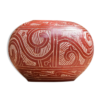 Terracotta vase Brazilian Crafts