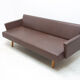 Eastern bloc folding sofabed, 1970´s, Czechoslovakia
