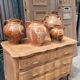 Louis xv style chest of drawers in pickled cherry