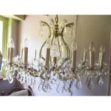 Supergrand chandelier with crystals 16 bulbs