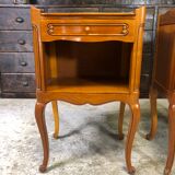 Pair of wooden bedside tables