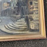 Painting Urban Scene, Post-Impressionist 1930-50