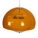 Orange And White Ball Pendant Lamp