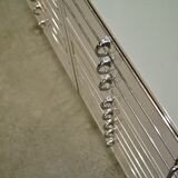 Set of 2 industrial German medical chests with drawers by Baisch, 1950s