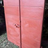 Pair of old openwork shutters