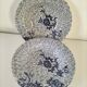 9 Johnson Brothers plates in the Lotus pattern.