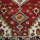 Carpet Persian athentique of the 1970s, knotted hands 208x134cm