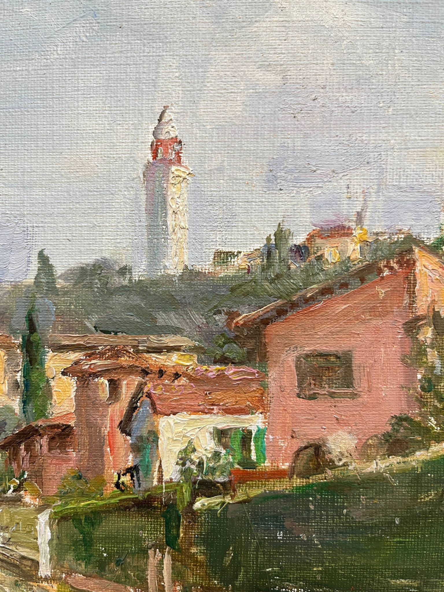 Tableau HST/P "Mediterranean Landscape" ref. H. Hayden