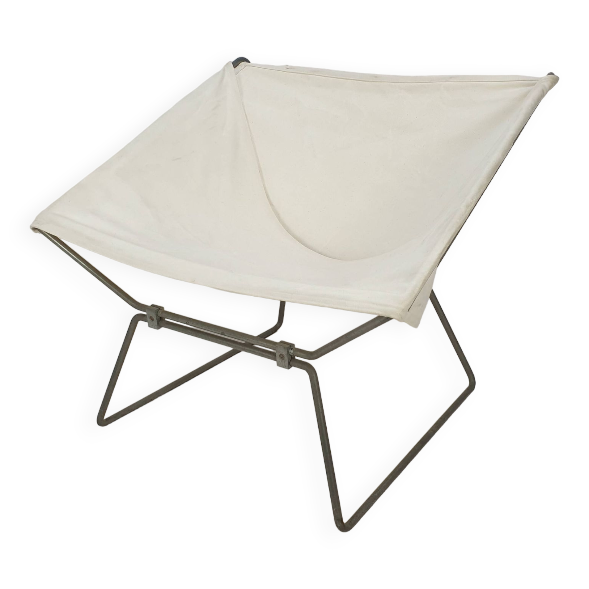 Pierre Paulin AP-14 "Anneau" Butterfly Chair by AP Polak, 1950's