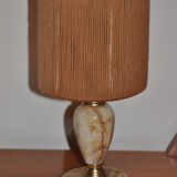 Vintage onyx table lamp
