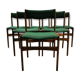 Set of 6 dining chairs by Erik Buch for Oddense Maskinsnedkeri