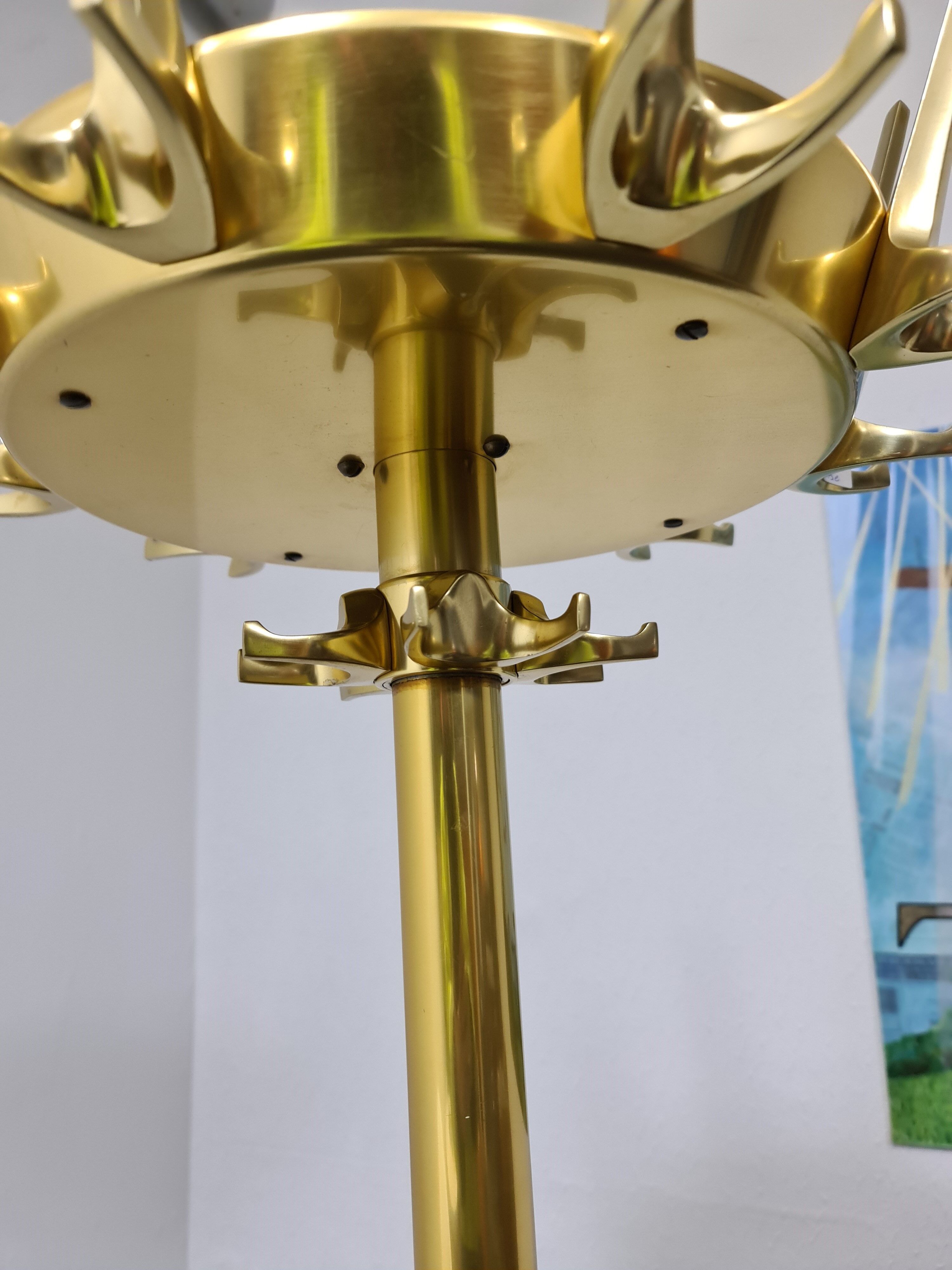 Vintage metal hat and coat rack