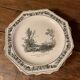 Set of six dessert plates