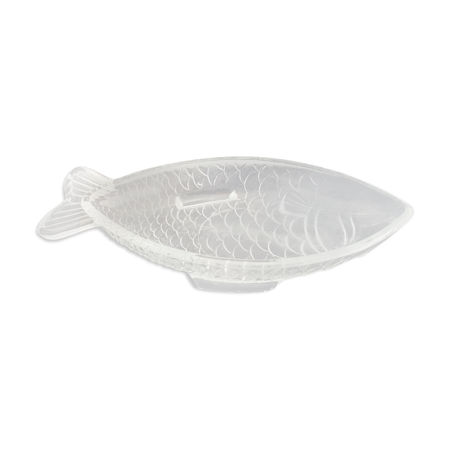 Fish-shaped glass cup