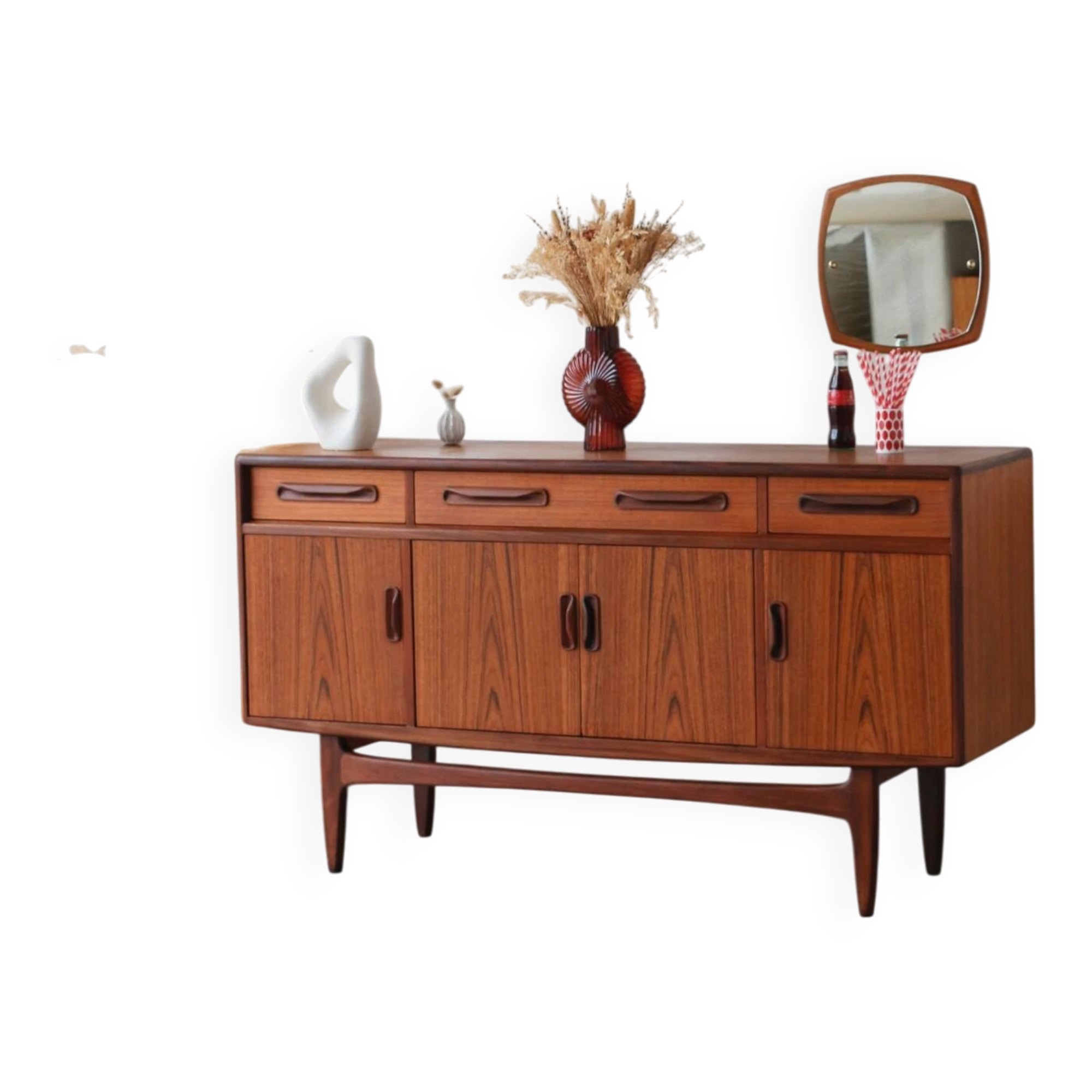 Vintage teak enfilade G-Plan – Fresco – Victor Wilkins – 1960s