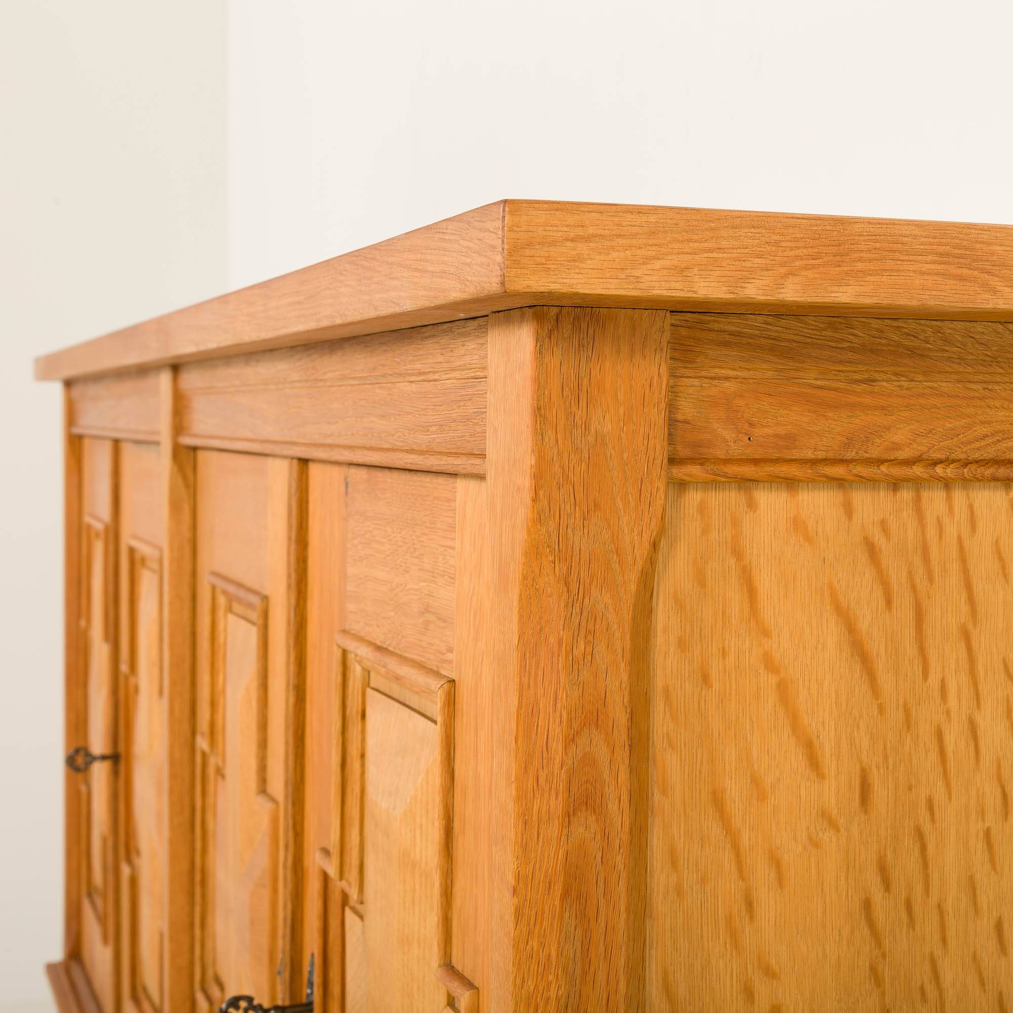 Henning Kjaernulf oak sideboard, 1970s