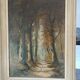 Adolf Philippus van Dijk (1859-1924) – Oil on canvas – Forest landscape