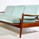 Mid-Century Teak Daybed Sofa from Denmark, 1960s Design