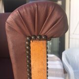 3 Charles Bernel armchairs