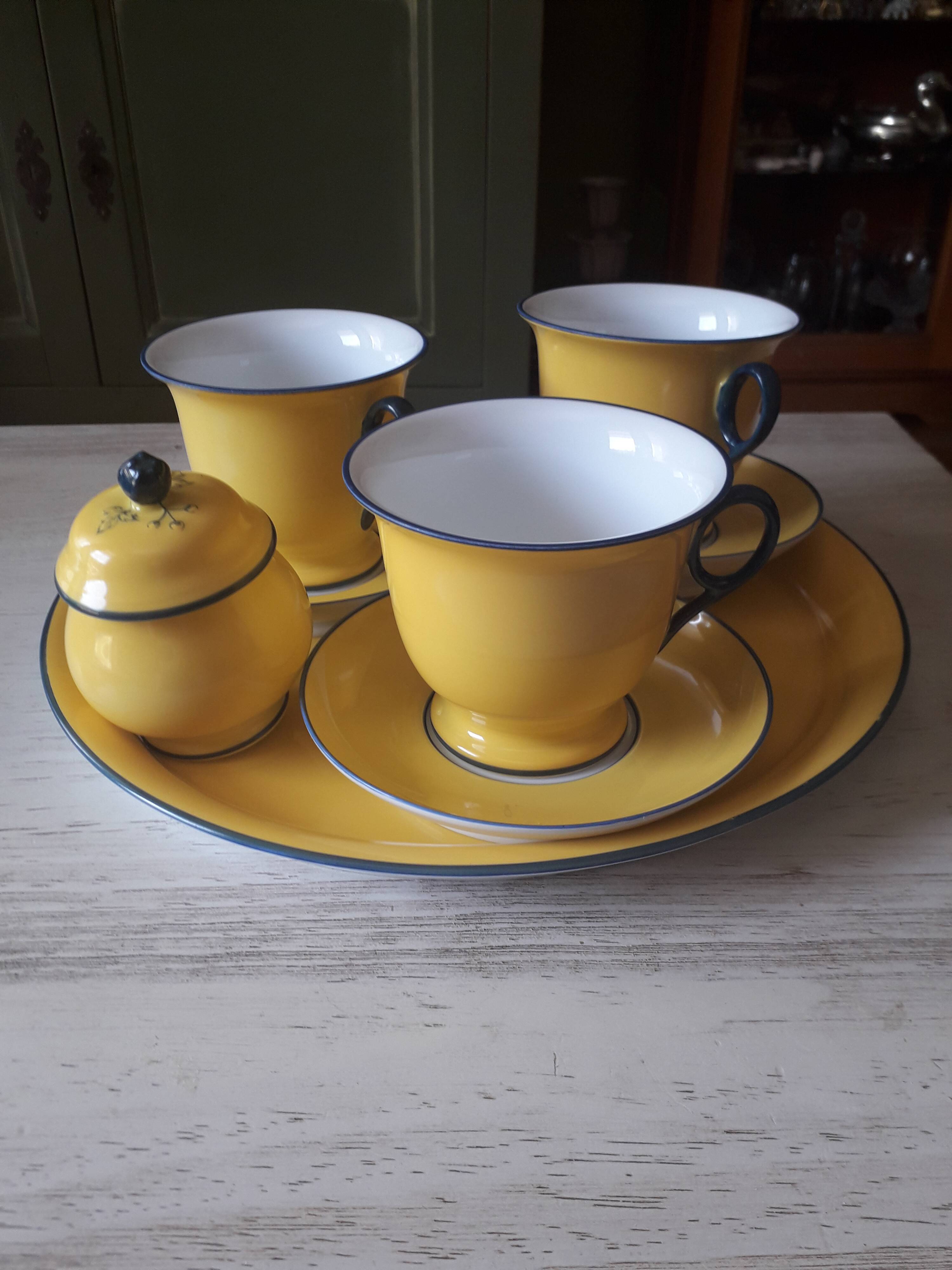 Chastagner Limoges porcelain lunch service