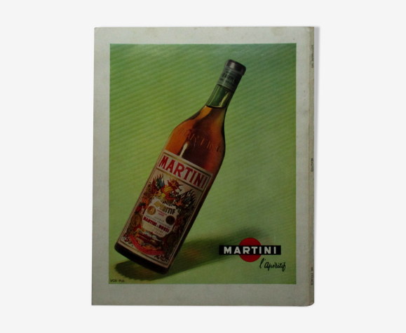 Ancienne publicité Martini- années 50