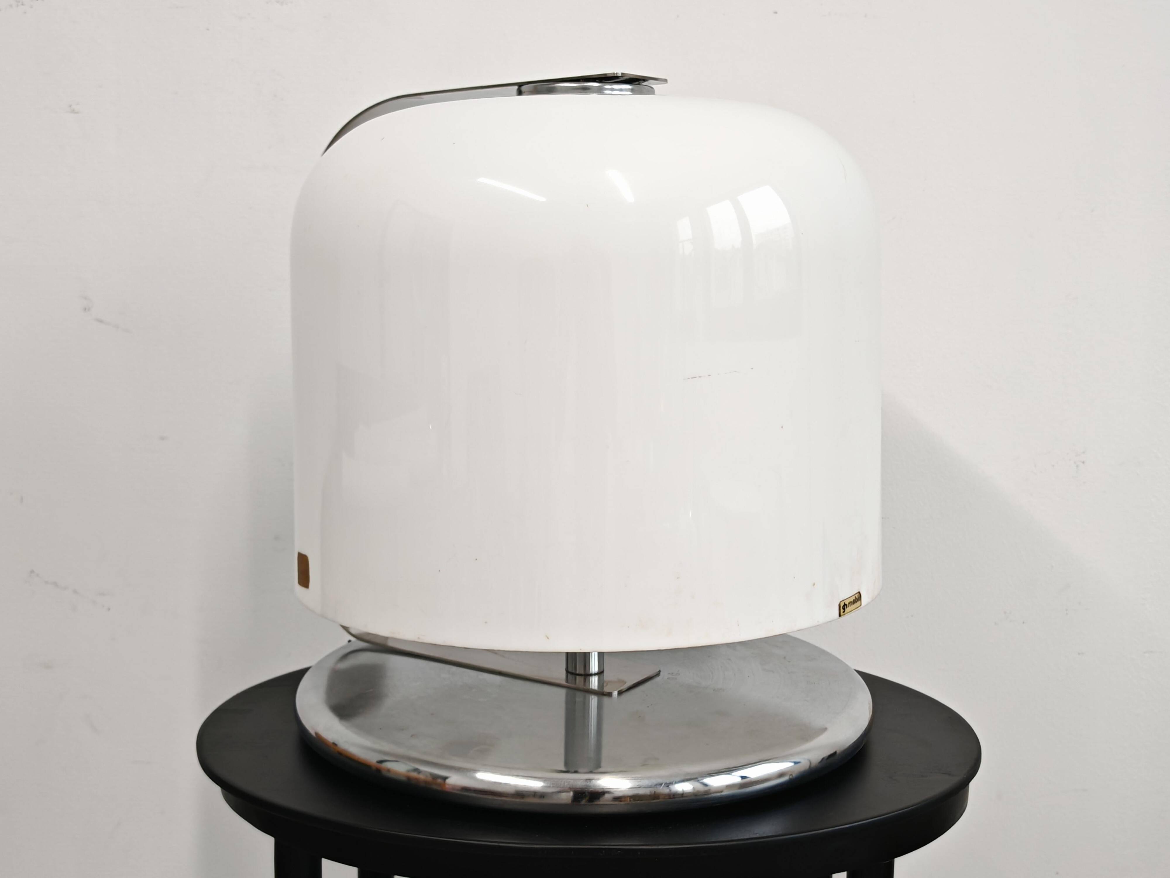 Lampe de Table Space Age Minimaliste Alvise par Luigi Massoni pour Harvey Guzzini