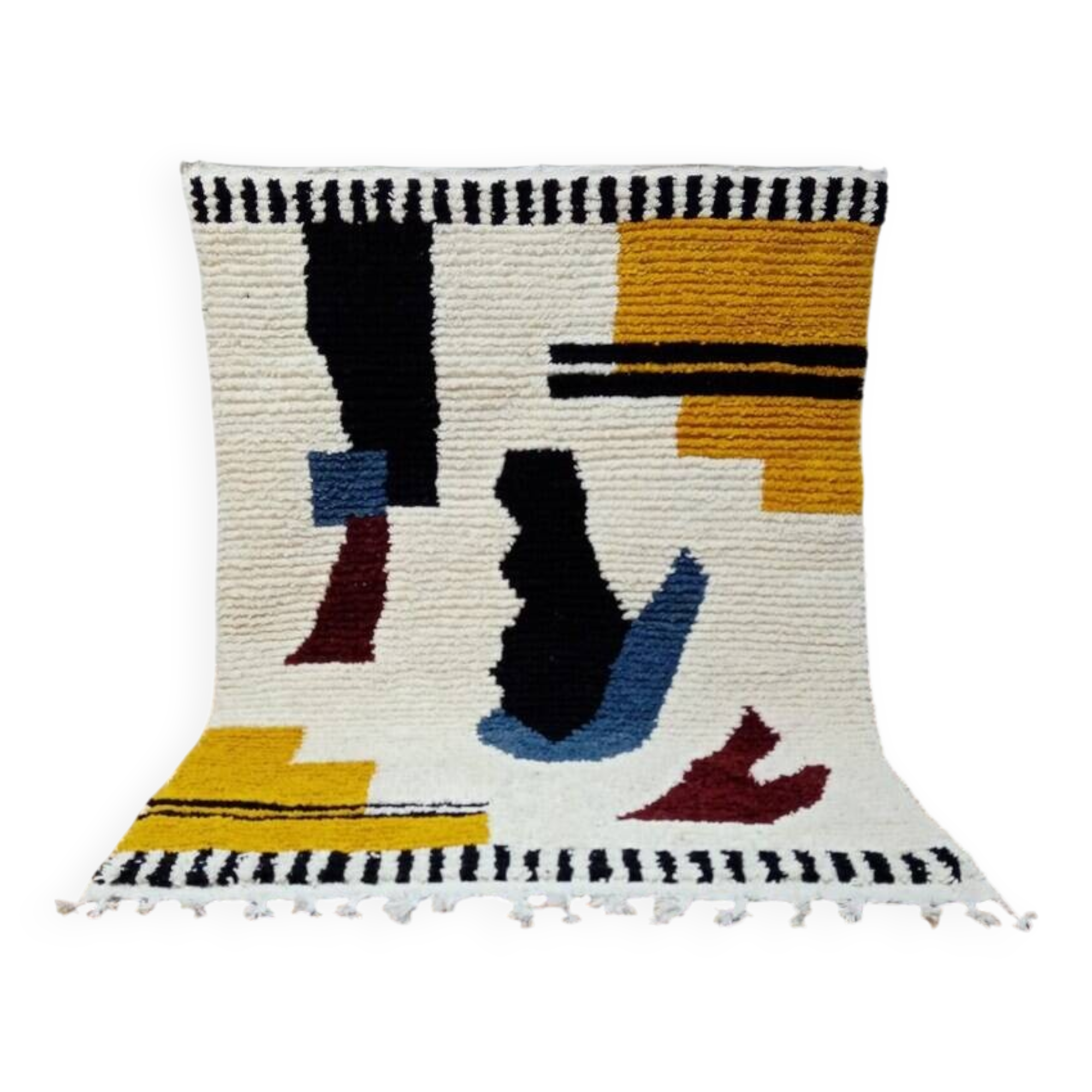 Traditional handmade Beni Ouarine rug 250cmx150cm