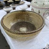 Enamelled stoneware dish – Marcel Giraud known as “Cardelle” – Vallauris