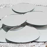 Mirror flowers seventies - 40x34cm