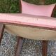 Pair of vintage low-backed bedroom chairs from the 1930s/1950s