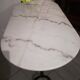Table bistrot marbre