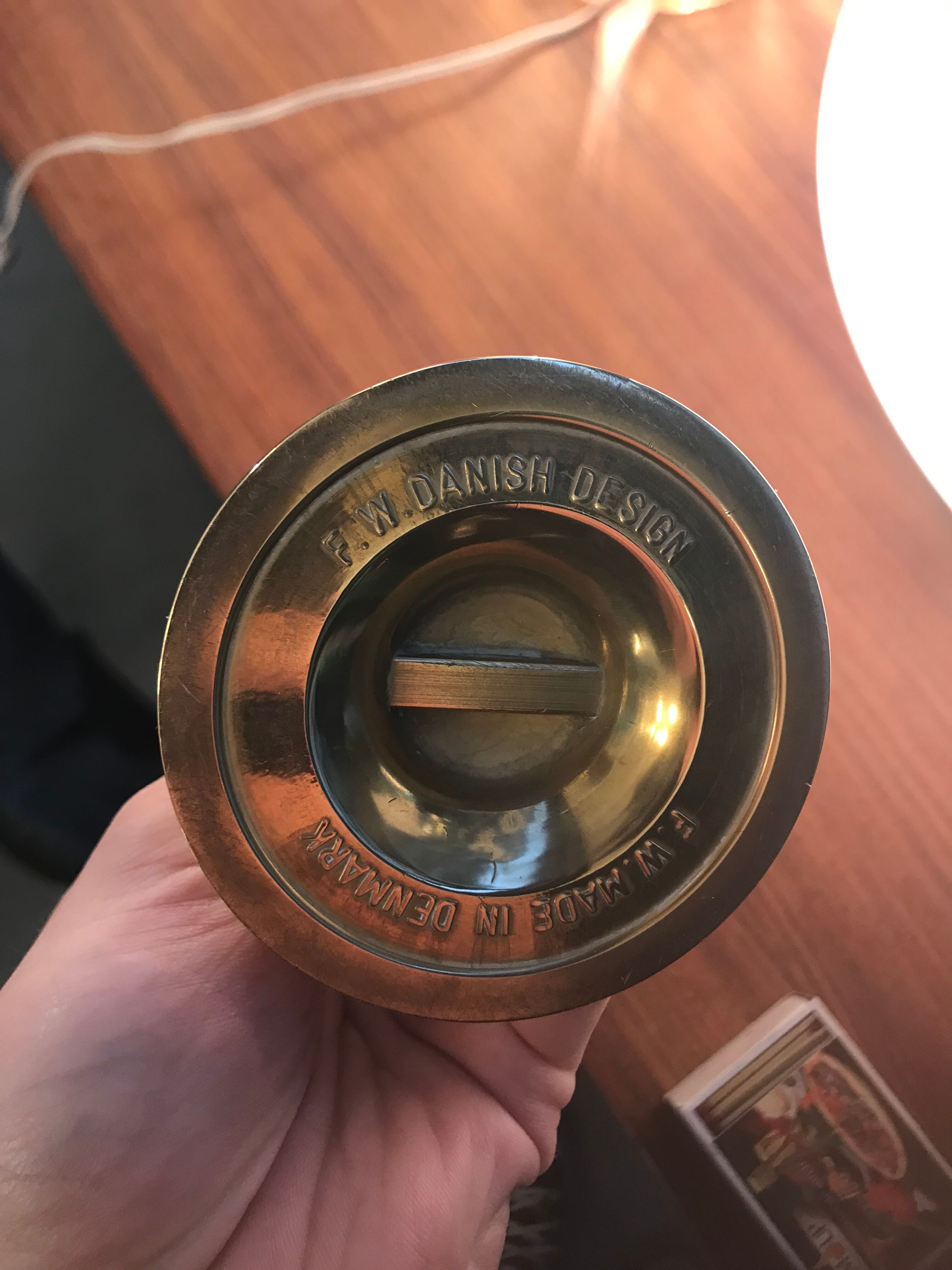 Candle holders 6 pieces F.W brass