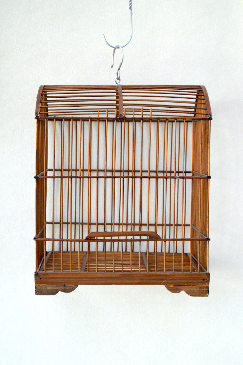 Cage à oiseaux asiatique vintage
