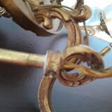 Lustre bronze 3 lampes