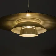 Type 240 pendant lamp, designed by Mogens Davidsen, Superlight, Denmark, 1970s.