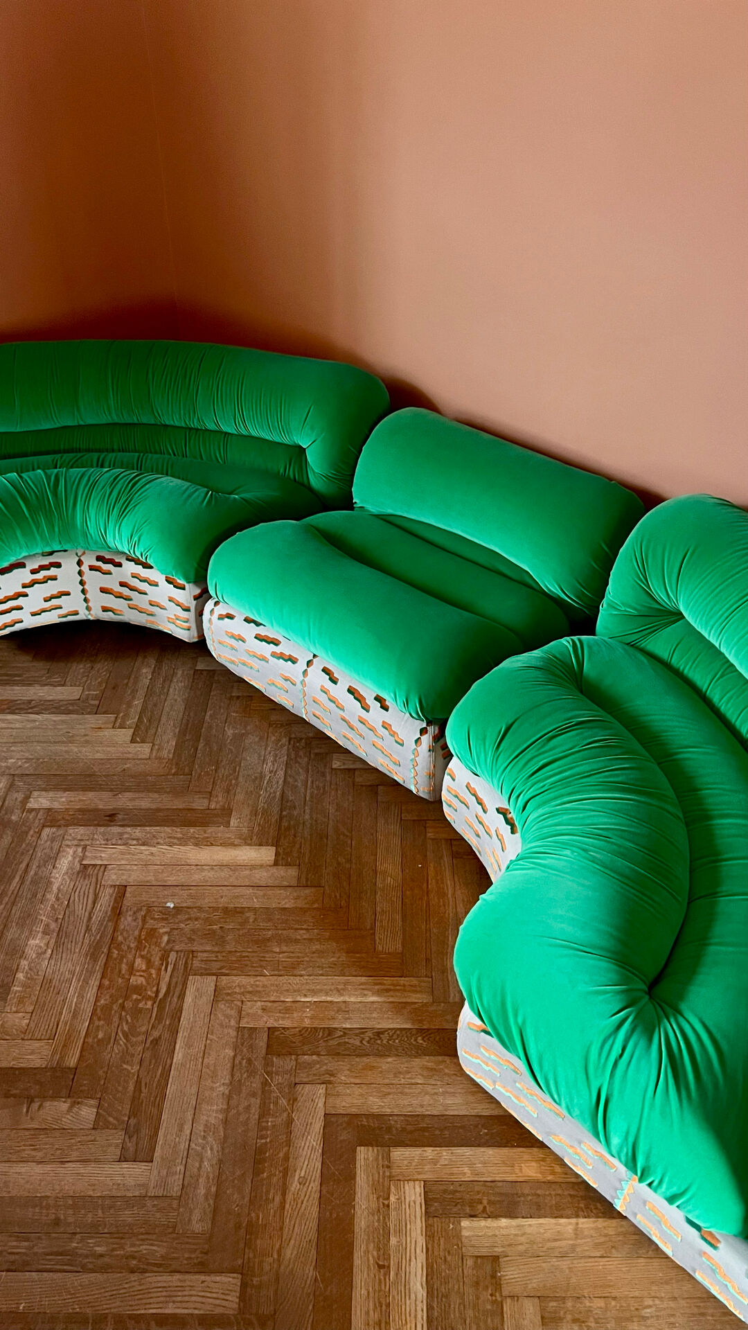 1970s sofa Rossi Di Albizzate