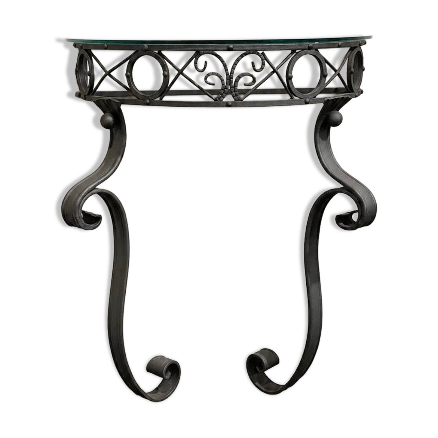 Forged Iron Wall Console, Italy, 1960’s