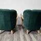 Mid century armchairs