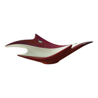 Large Véceram fruit bowl from the 50s