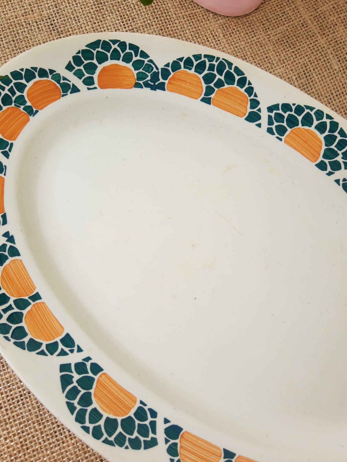 Serving dish Faiencerie new Givors France Jane