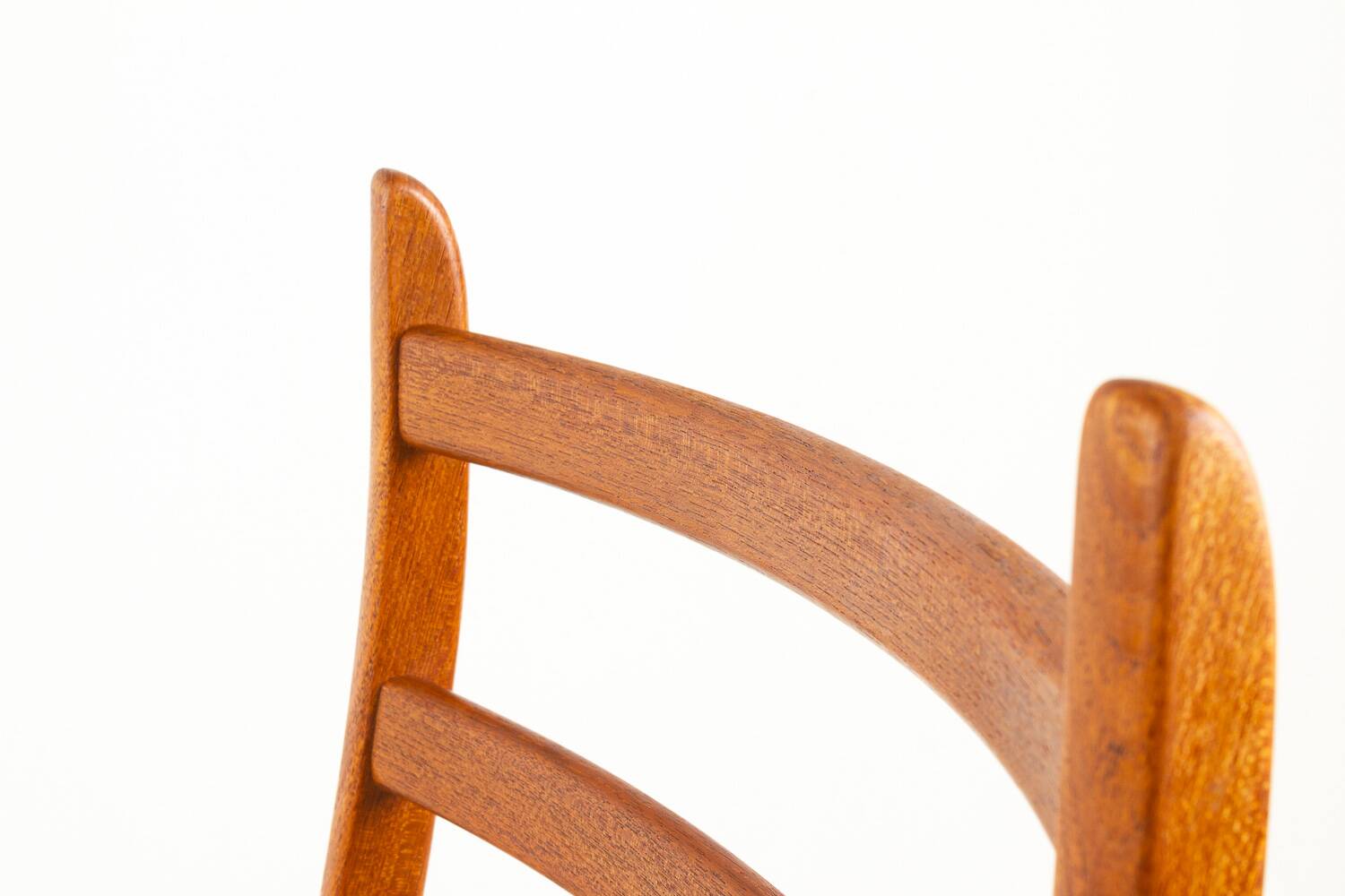 Vintage Danish Teak High-Back Dining Chairs by Korup Stolefabrik, 1960s, Set of 4